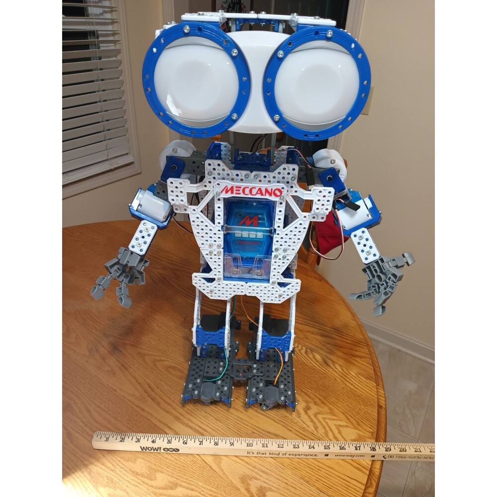 Meccano Tech Meccanoid G15 Personal Robot Tested and Working